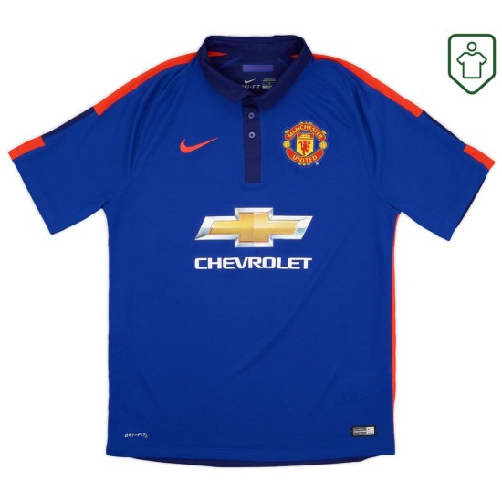 Maillot rétro troisième homme Manchester United 2014/15 Rooney #10 Maillot rétro troisième homme Manchester United 2014/15 Rooney #10