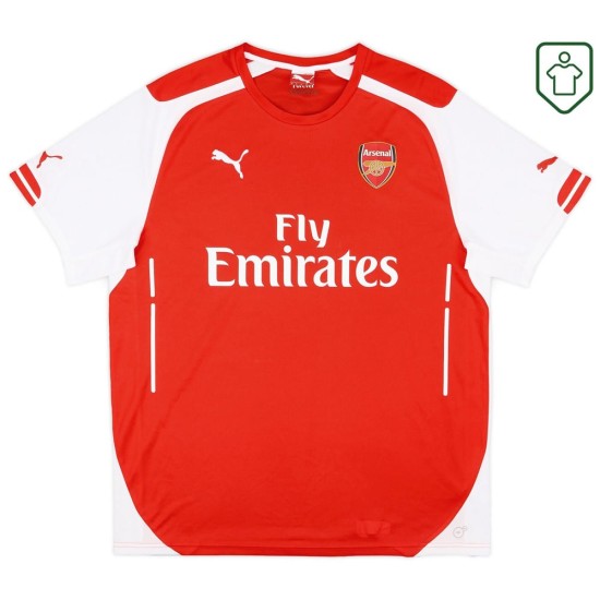 Maillot rétro domicile homme Arsenal 2014/15 Arteta #8
