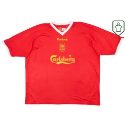 Maillot rétro domicile Ligue des champions homme Liverpool 2001/03 Owen #10 Maillot rétro domicile Ligue des champions homme Liverpool 2001/03 Owen #10