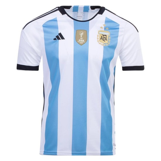 Lionel Messi #10 Maillot Domicile Argentine Coupe du Monde 2022