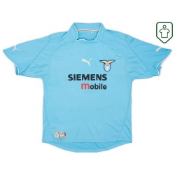 Homme Maillot domicile rétro Lazio 2002/03 Stam #31