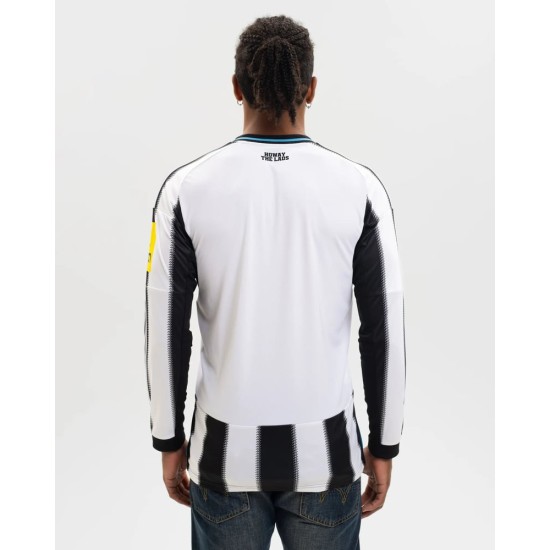 Maillot Enfant Manches Longues Newcastle United 2025/26 Domicile Maillot Enfant Manches Longues Newcastle United 2025/26 Domicile