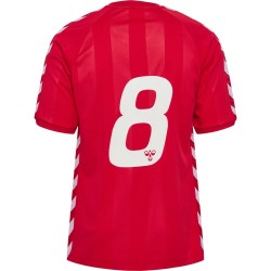 Maillot rétro iconique Danemark 1983 #8 Homme