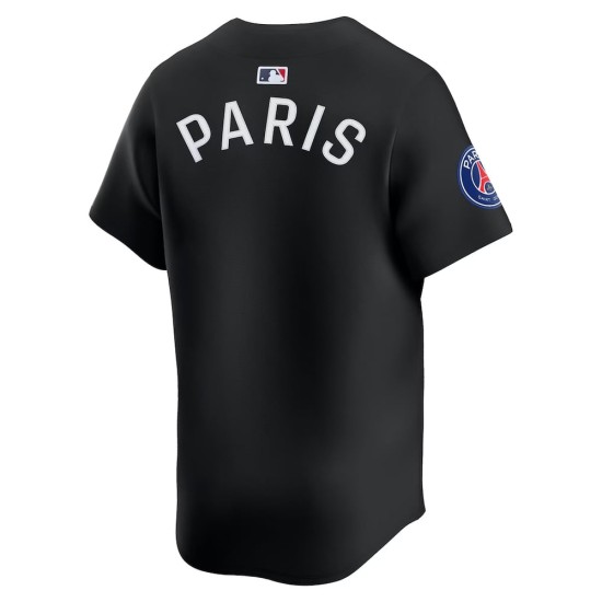 Maillot Homme PSG x MLB 2025/26 Édition Limitée - Noir Maillot Homme PSG x MLB 2025/26 Édition Limitée - Noir
