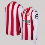 Maillot Domicile Manches Longues Enfant Brentford 2025/26 Maillot Domicile Manches Longues Enfant Brentford 2025/26