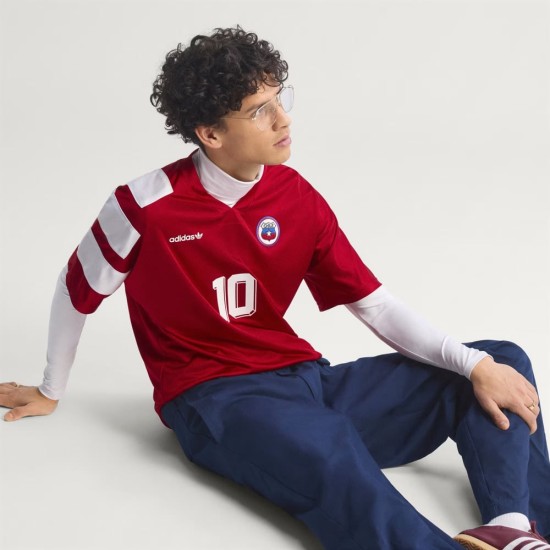 Maillot Rétro Domicile Chili 1994 Homme #10 Maillot Rétro Domicile Chili 1994 Homme #10