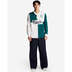 Maillot Rétro Extérieur Manches Longues Homme Liverpool 1995/96