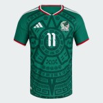 Maillot Officiel Domicile Mexique 2026 Femme S. GIMENEZ #11 Maillot Officiel Domicile Mexique 2026 Femme S. GIMENEZ #11
