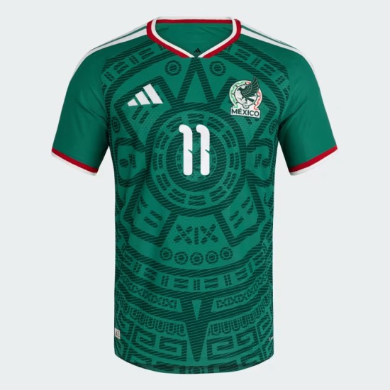 Maillot Officiel Domicile Mexique 2026 Femme S. GIMENEZ #11 Maillot Officiel Domicile Mexique 2026 Femme S. GIMENEZ #11