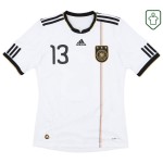 Homme Maillot rétro domicile Allemagne 2010/11 Müller #13 Homme Maillot rétro domicile Allemagne 2010/11 Müller #13