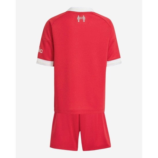 Kit Domicile Liverpool Enfant 2025/26
