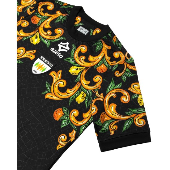 Maillot gardien extérieur enfant Sorrento Calcio 1945 2025/26 Noir