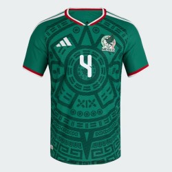 Maillot Officiel Domicile Mexique 2026 Homme E. ÁLVAREZ #4