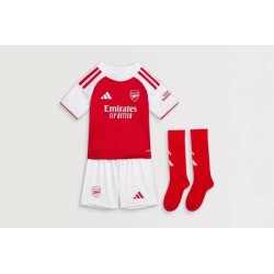 Kit Enfant Arsenal 2025/26 Domicile Champions UWCL