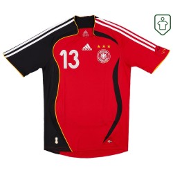 Homme Maillot rétro extérieur Allemagne 2005/07 Ballack #13