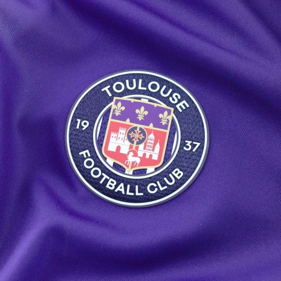 Femme Toulouse FC 2025/26 Maillot Domicile Sponsorisé Femme Toulouse FC 2025/26 Maillot Domicile Sponsorisé