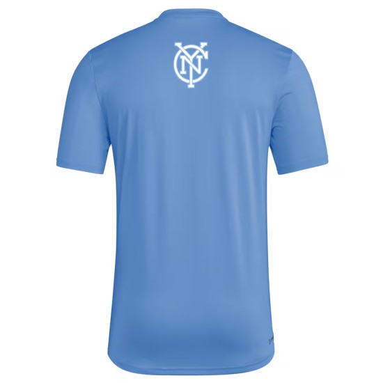 Troisième maillot AEROREADY à fermeture homme New York City FC 2025 - Bleu