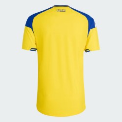 Maillot domicile authentique Coupe du Monde 2026 Suède homme