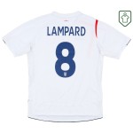 Homme Maillot rétro domicile Angleterre 2005/07 Lampard #8