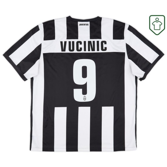 Homme Maillot domicile rétro Juventus 2012/13 Vucinic #9 Homme Maillot domicile rétro Juventus 2012/13 Vucinic #9