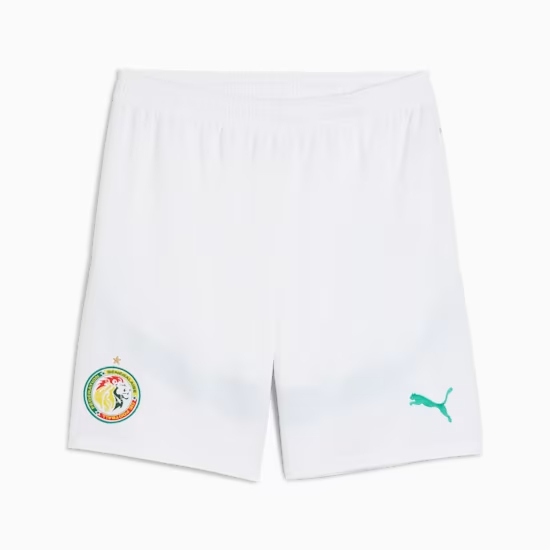 Shorts domicile Sénégal 2025 enfant - Blanc Shorts domicile Sénégal 2025 enfant - Blanc