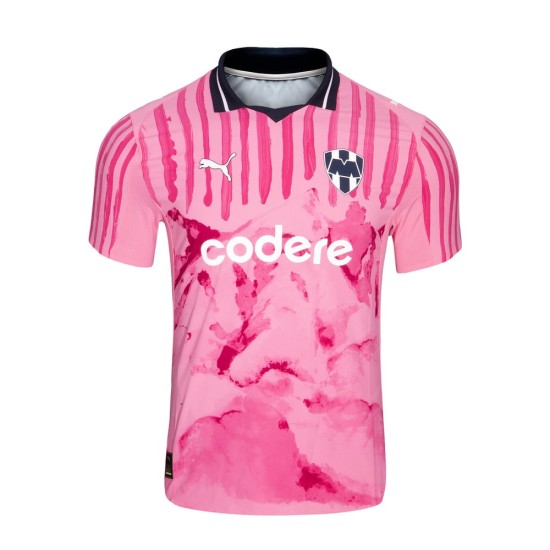 Femme Monterrey FC 2025 Maillot KidSuper - Rose Femme Monterrey FC 2025 Maillot KidSuper - Rose