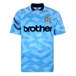 Maillot Rétro Domicile Homme Manchester City 1992