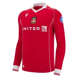 Maillot domicile à manches longues 2025/26 de Wrexham AFC pour homme