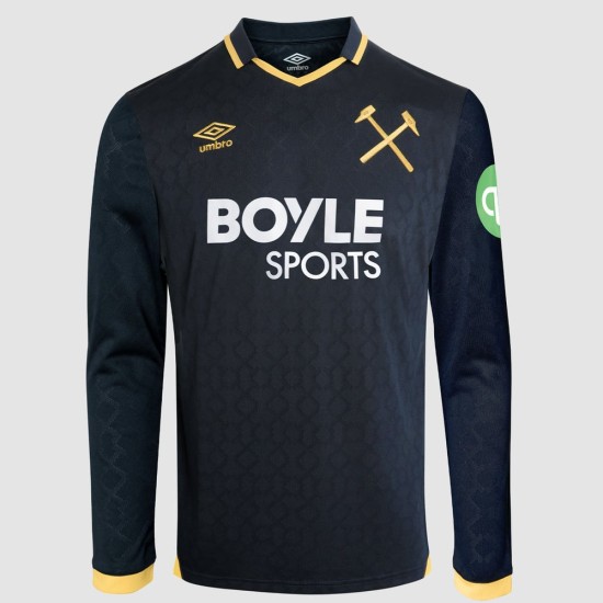 Homme West Ham United 2025/26 Third Maillot Manches Longues