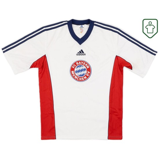 Homme Maillot rétro Bayern Munich 1998/99 - Blanc Homme Maillot rétro Bayern Munich 1998/99 - Blanc