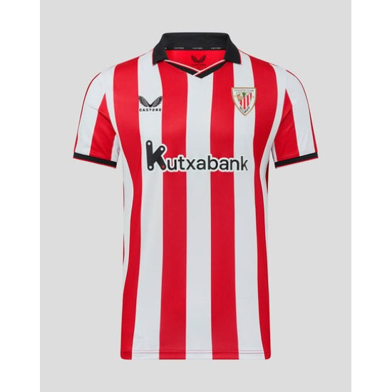 Maillot Athletic Bilbao 2025/26 Domicile Homme Maillot Athletic Bilbao 2025/26 Domicile Homme