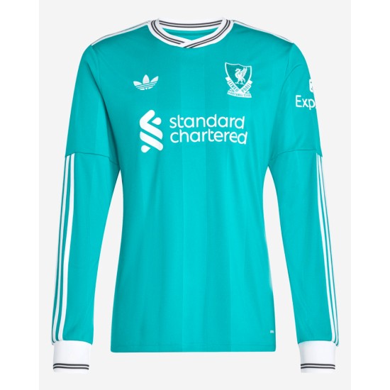 Maillot Third Liverpool 2025/26 Manches Longues Homme Maillot Third Liverpool 2025/26 Manches Longues Homme