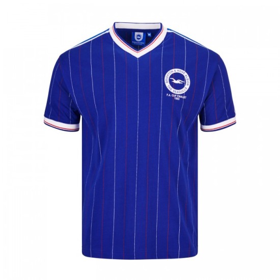 Maillot Rétro Finalistes FA Cup Domicile Femme Brighton & Hove Albion 1983