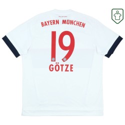 Homme Maillot extérieur rétro Bayern Munich 2015/16 Götze #19