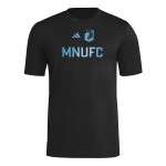 Enfants Minnesota United FC 2025 Troisième Maillot Hook AEROREADY - Noir