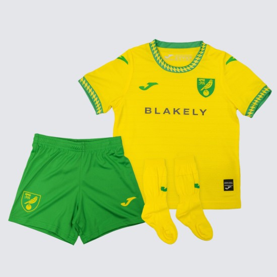 Kit Domicile Enfant Norwich City 2025/26