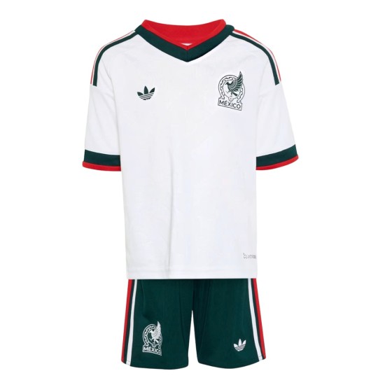 Maillot Enfant Mexique 2026 Ensemble Extérieur Coupe du Monde Maillot Enfant Mexique 2026 Ensemble Extérieur Coupe du Monde