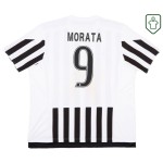 Homme Maillot domicile rétro Juventus 2015/16 Morata #9 Homme Maillot domicile rétro Juventus 2015/16 Morata #9