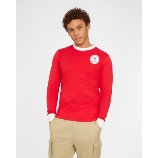 Maillot Rétro Domicile Manches Longues Homme Liverpool 1963/68 Maillot Rétro Domicile Manches Longues Homme Liverpool 1963/68