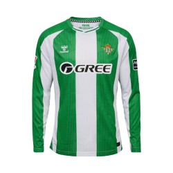 Maillot domicile manches longues Real Betis 2025/26 pour homme