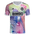 Maillot pré-match femme Philadelphia Union 2025 - Blanc Maillot pré-match femme Philadelphia Union 2025 - Blanc
