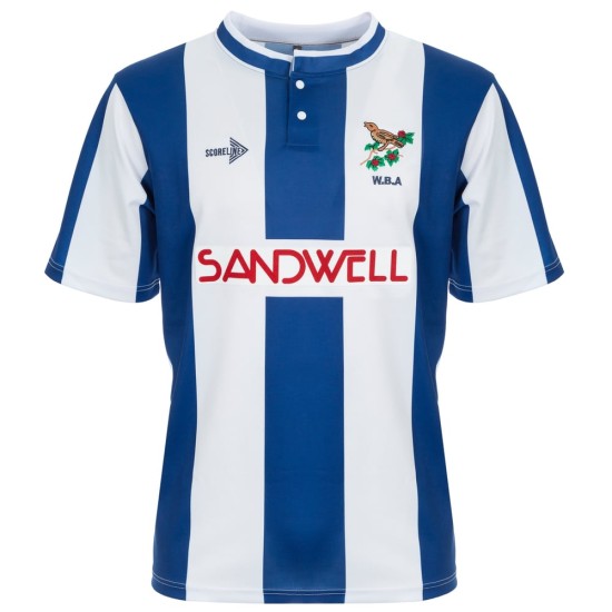Maillot rétro domicile West Bromwich Albion 1990/91 enfant Maillot rétro domicile West Bromwich Albion 1990/91 enfant