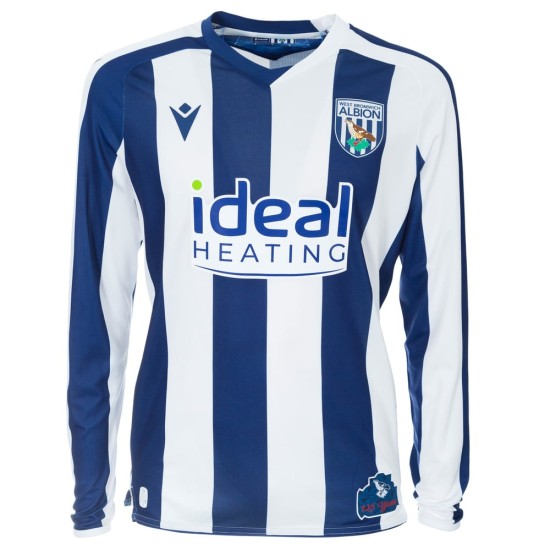 Maillot domicile manches longues 2025/26 West Bromwich Albion homme Maillot domicile manches longues 2025/26 West Bromwich Albion homme