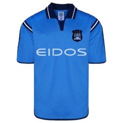 Maillot Rétro Domicile Homme Manchester City 2001