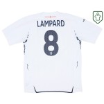 Homme Maillot rétro domicile Angleterre 2007/09 Lampard #8 Homme Maillot rétro domicile Angleterre 2007/09 Lampard #8