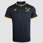 Homme West Ham United 2025/26 Third Maillot Sans Sponsor