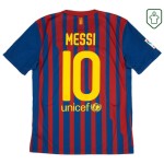Homme Maillot rétro domicile FC Barcelone 2011/12 Messi #10 Homme Maillot rétro domicile FC Barcelone 2011/12 Messi #10