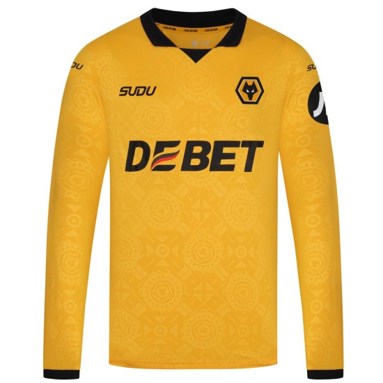 Maillot domicile manches longues 2025/26 Wolverhampton Wanderers homme