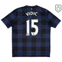 Maillot rétro extérieur homme Manchester United 2013/14 Vidic #15