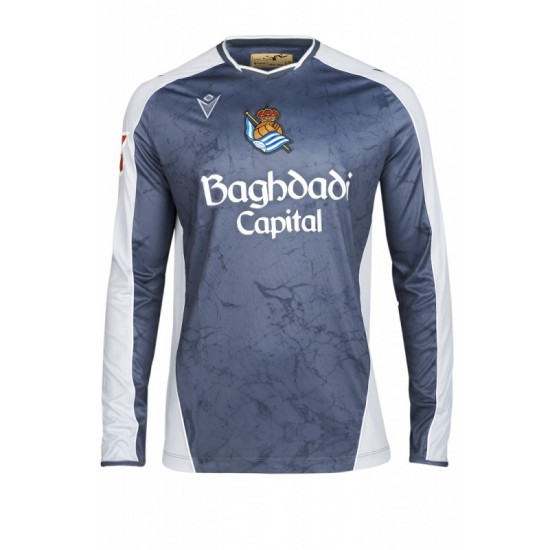 Maillot Homme Real Sociedad 2025/26 Extérieur Manches Longues Maillot Homme Real Sociedad 2025/26 Extérieur Manches Longues